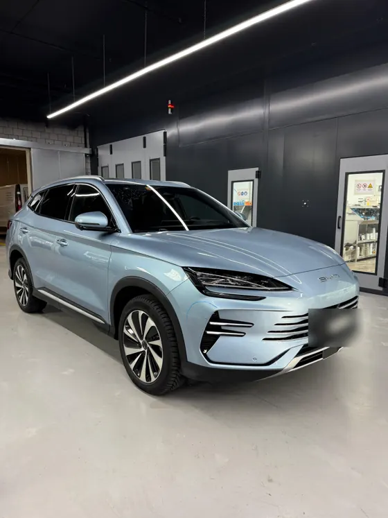 BYD SUV in der Werkstatt der PRIMELACK AG in Bubikon