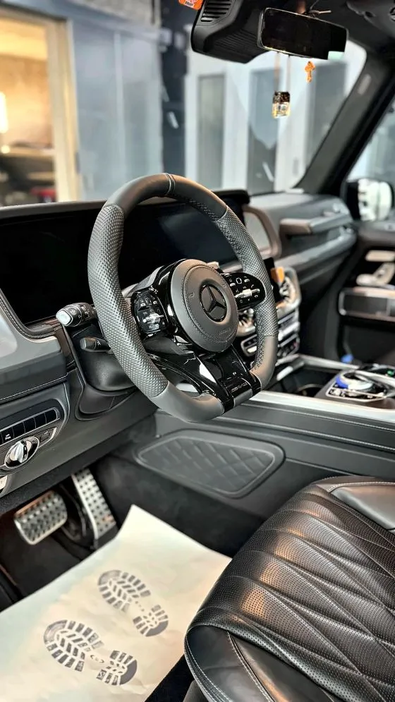 Mercedes G-Klasse: Hat ein G63 AMG-Lenkrad bekommen