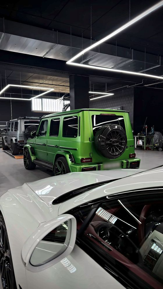 Mercedes-AMG G-Klasse in Mattgrün